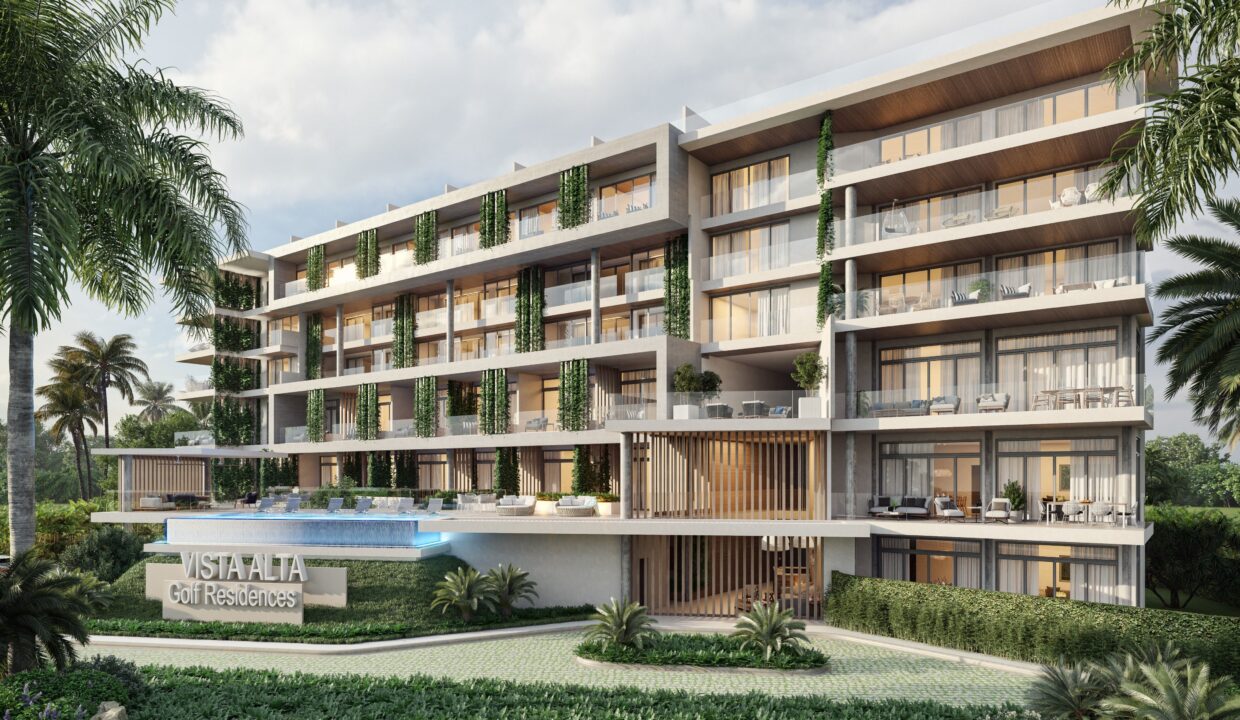 Luxury  Apartment with Ocean and Golf Course Views in Cap Cana's Las Iguanas Residential Complex